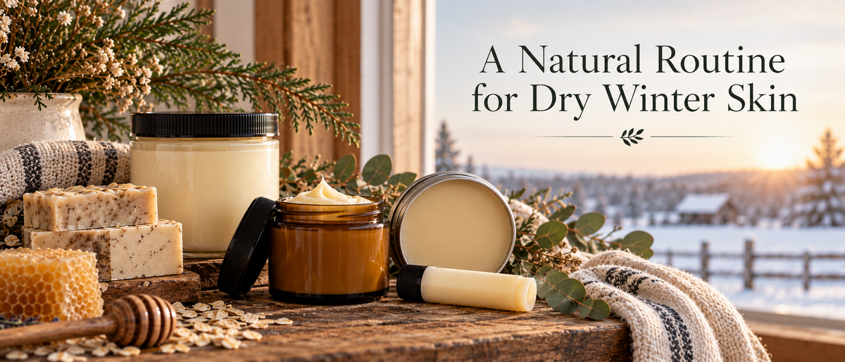 A Natural Routine for Dry Winter Skin