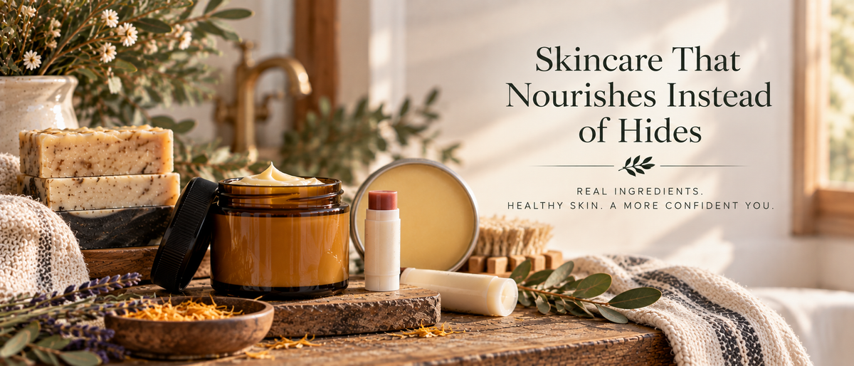 Skincare That Nourishes Instead of Hides