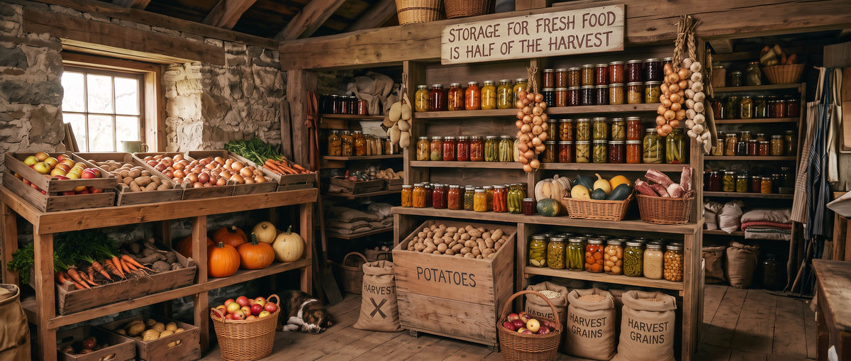 Storage Is Half the Harvest