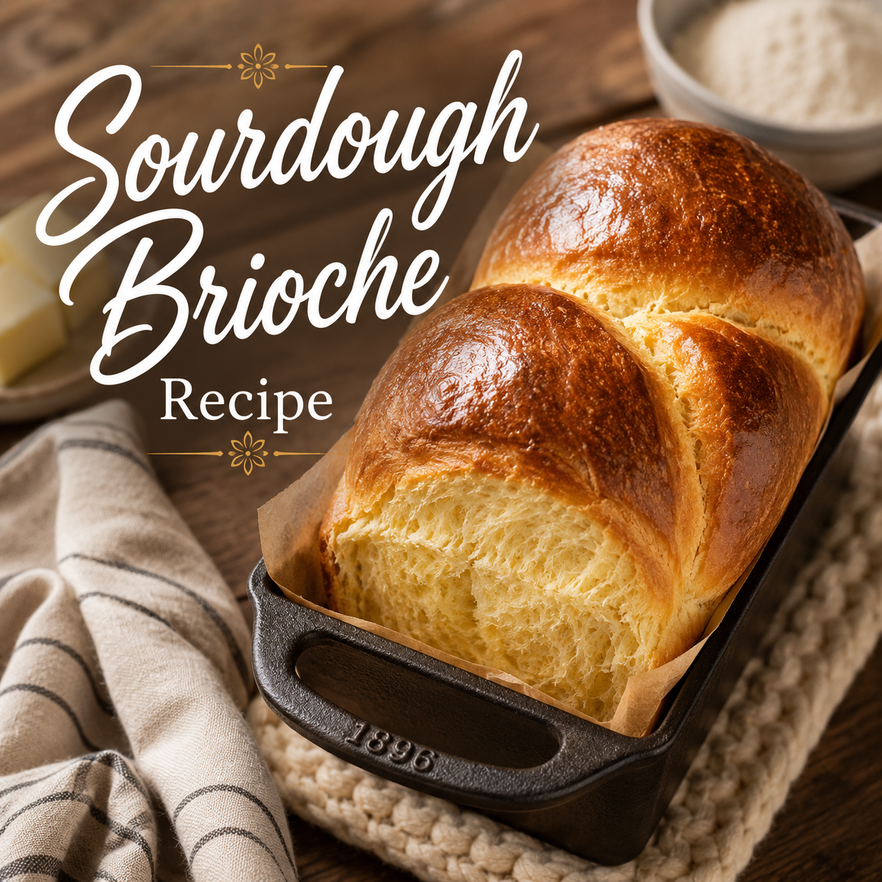 Sourdough Brioche Digital Recipe