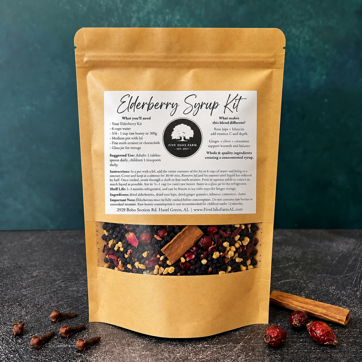 Elderberry Syrup Kit